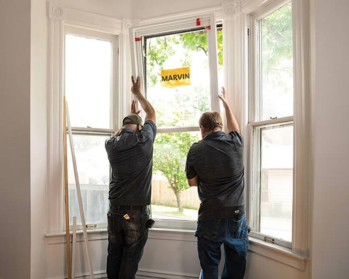 double hung window installation