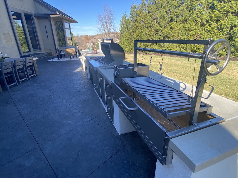 Outdoor Kitchen and Patio Project Gallery Olathe, KS Canes Exteriors