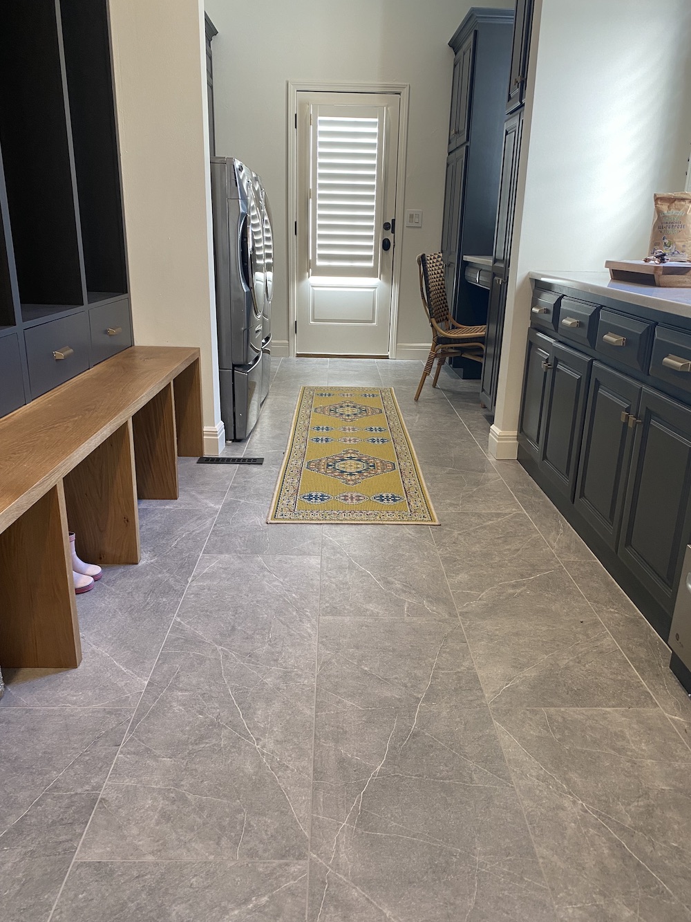 Laundry Room Tile Transition