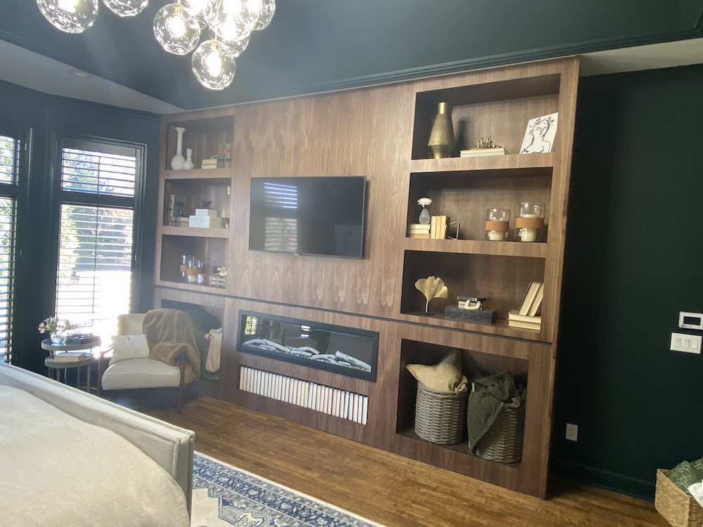 Modern Master Bedroom Built ins Modern Master Bedroom Built ins
