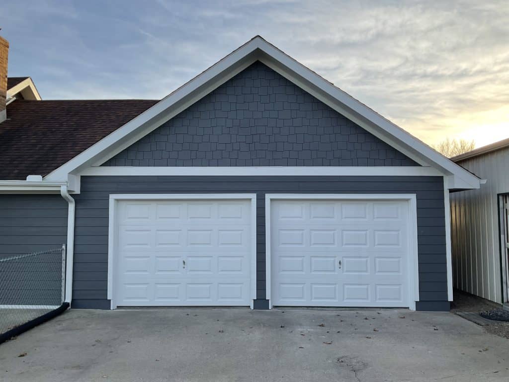 Garage Siding Replacement