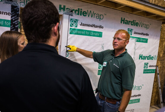 James Hardie Siding installers