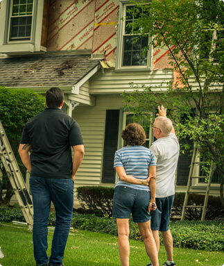 One Wall Siding Replacement