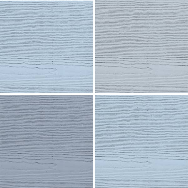 Siding Color: Blues & Greens